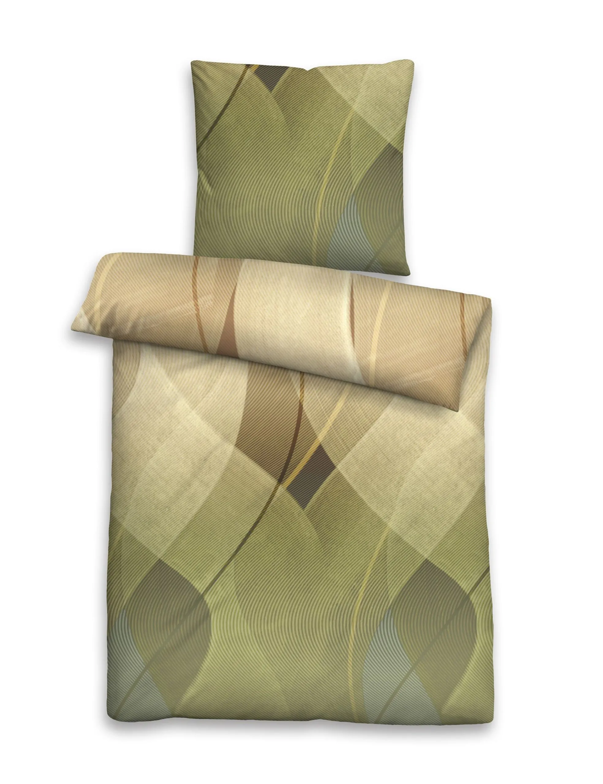 Bettwäsche BIBER pistazie 193012