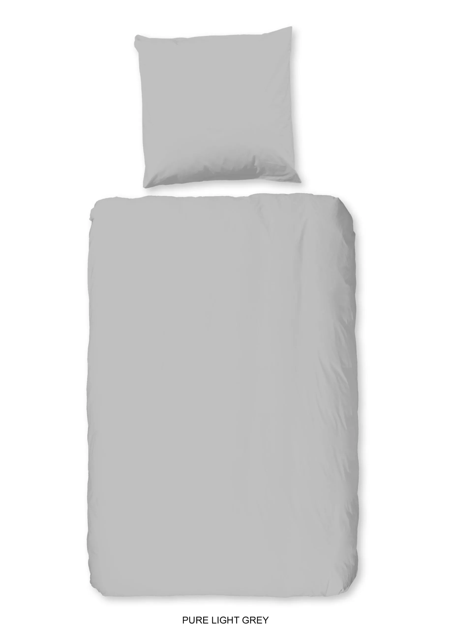 Bettwäsche UNI grau 425067