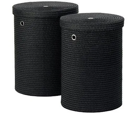 Wäschesammler RIMOSSA schwarz 646267