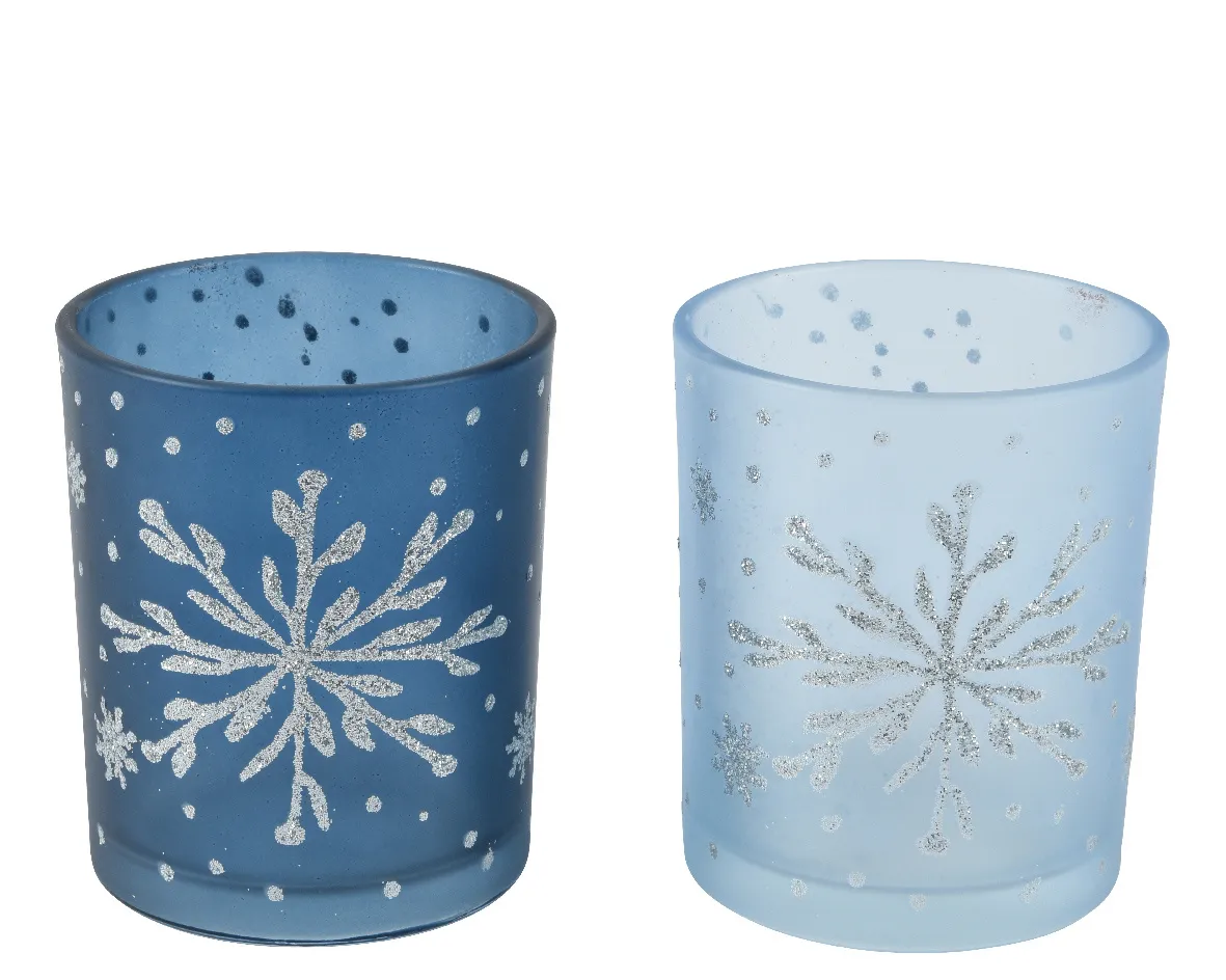 Windlicht SCHNEEFLOCKE 707103