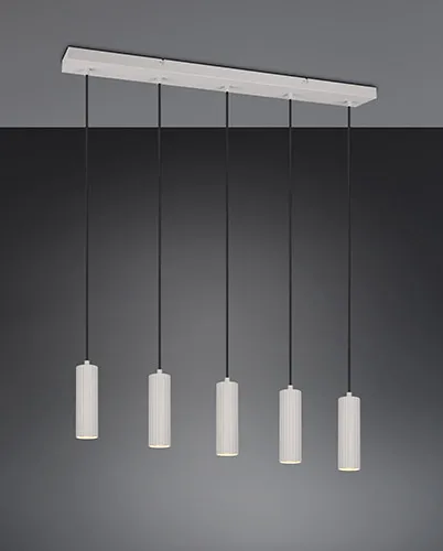 Pendelleuchte SOKA grau 710687