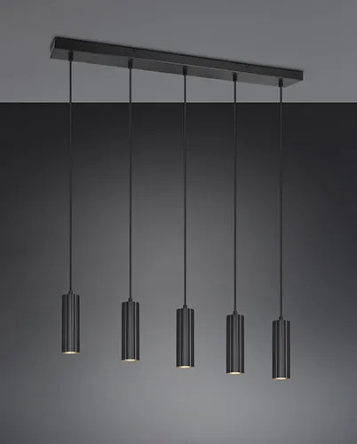 Pendelleuchte SOKA schwarz 710702