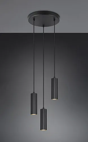 Pendelleuchte SOKA schwarz 710703