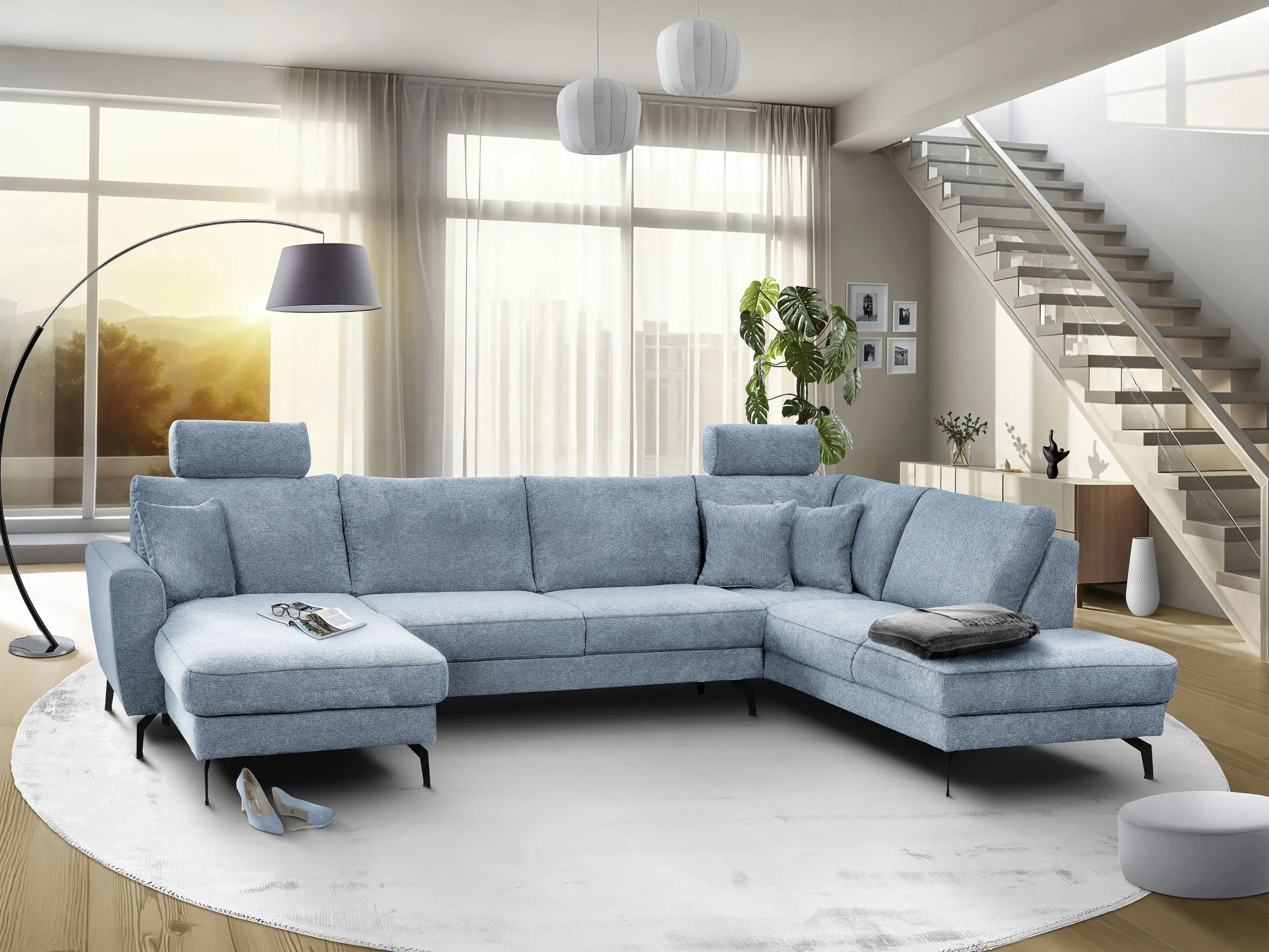 Wohnlandschaft HARPER MONIZ 712447-1