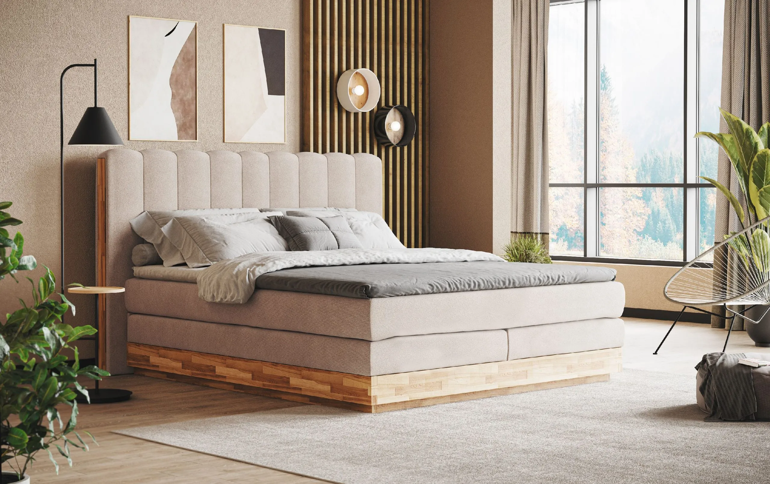 Boxspringbett VALMONDO INCANA 723222