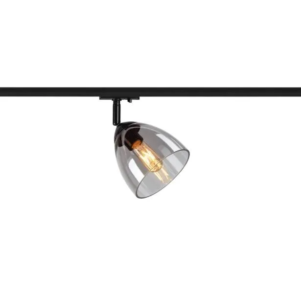 SLV 1 Phasen Spot PARA CONE GL 25W GU10 Ø 13.5 cm - schwarz (ohne Leuchtmittel)