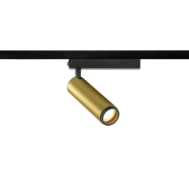 SLV 1-Phasen Spot GRIP! M 15W 42° PHASE zylindrisch Dim-to-Warm - gold / schwarz