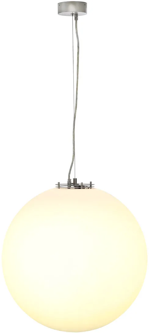 SLV ROTOBALL E27 Pendelleuchte, weisser Kunststoff, E27, max. 60W