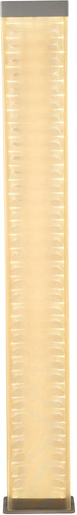 SLV I-LINE TOUCH Standleuchte, silbergrau, LED, 3000K, Acryl Seitenschirme