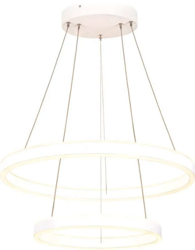 SLV ONE DOUBLE PD PHASE UP/DOWN, Indoor LED Pendelleuchte weiß CCT switch 2700K