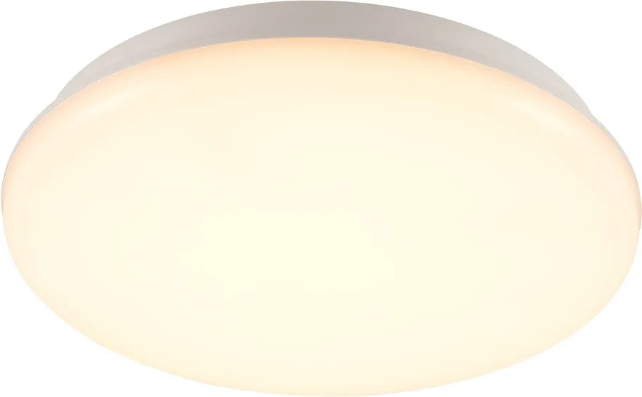 SLV SIMA, Indoor LED Wand- und Deckenaufbauleuchte weiß 3000K rund dimmbar