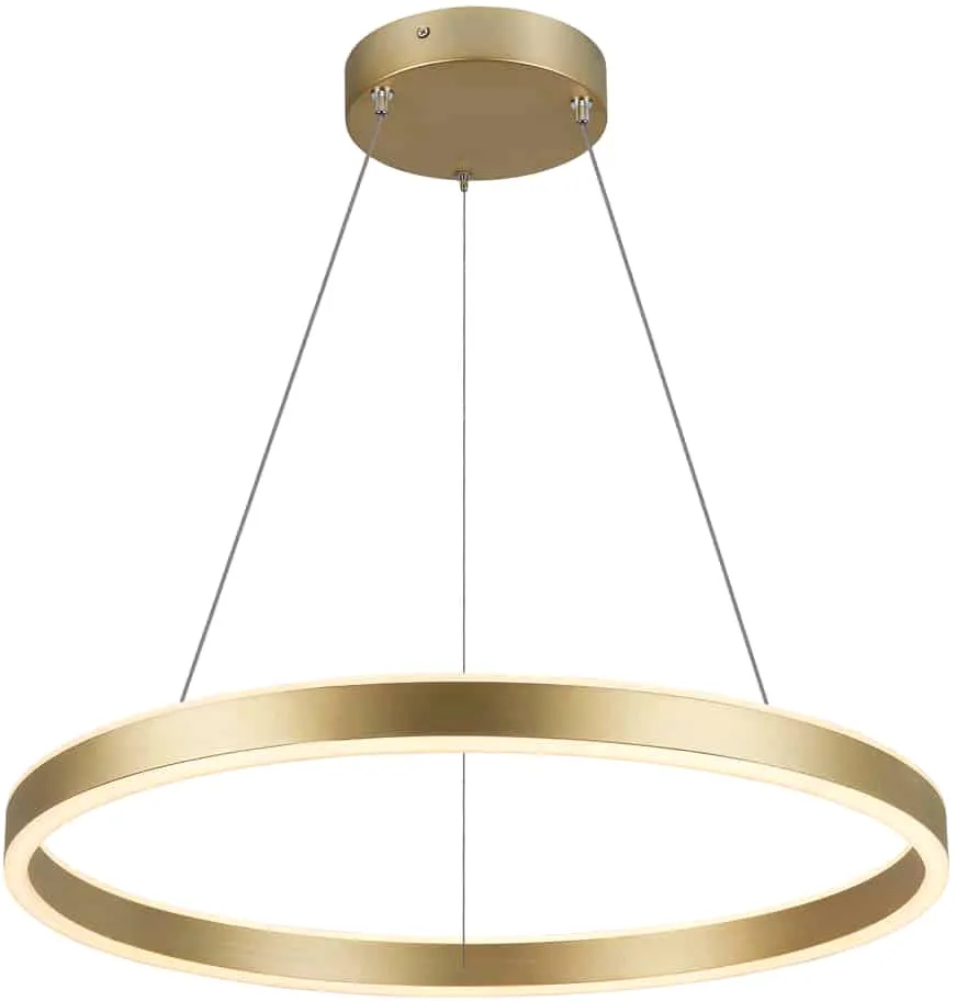 SLV ONE 60 PHASE up/down, Pendelleuchte messing 24W 2700/3000K 130°