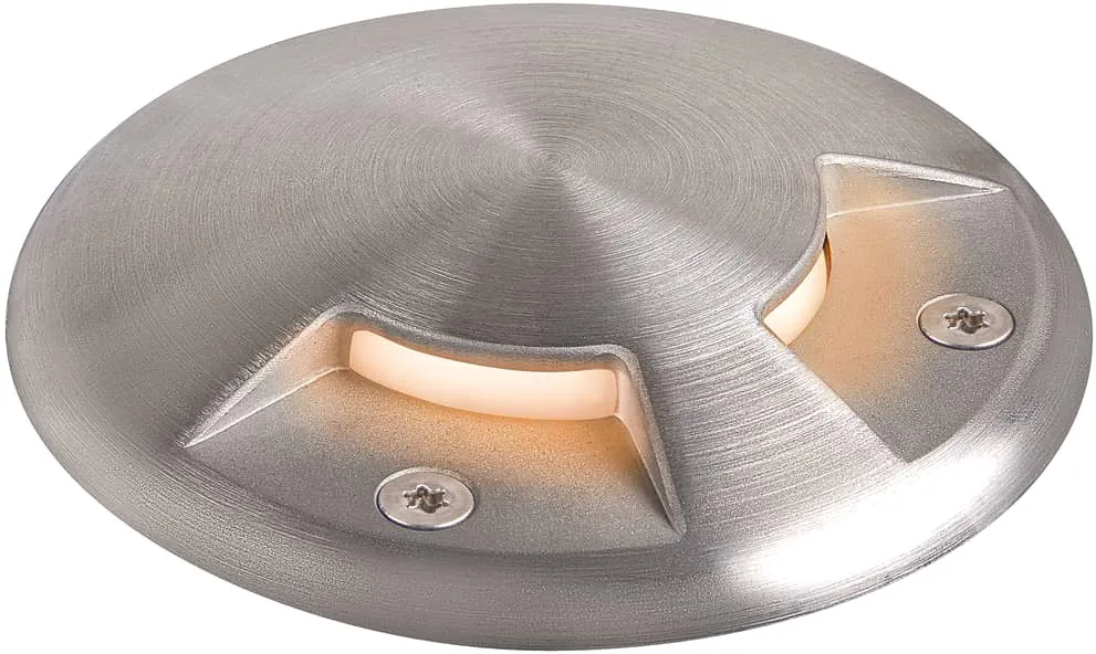 SLV SMALL PLOT, Abdeckung 2 Slots Edelstahl