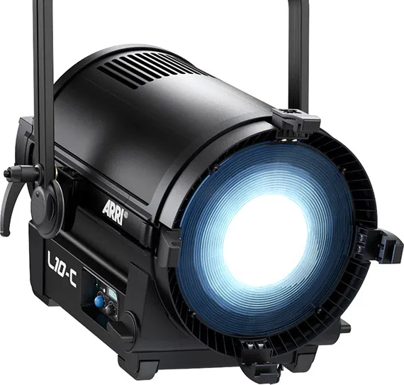 ARRI L10-C, Fresnel, HANGING , RGBW, schwarz, ohne Stecker