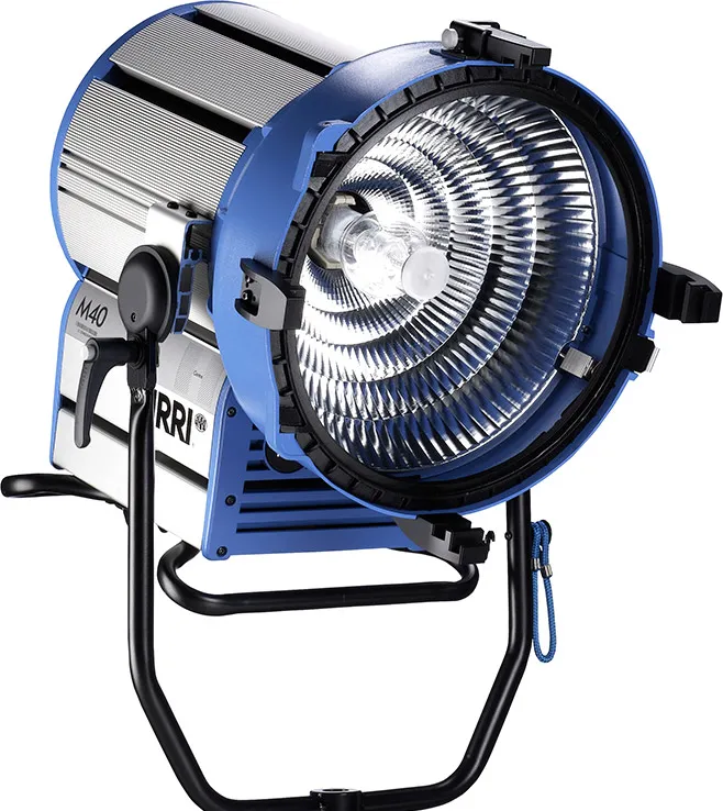 ARRI M40/25, 4000W/2500W, Tageslicht MAX, MAN, VEAM, blau-silber