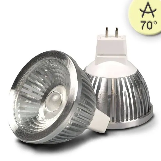 ISOLED LED Strahler MR16 5.5W COB 70° dimmbar - warmweiß