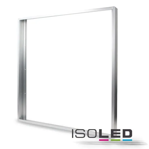 ISOLED Aufbaurahmen für LED Panel 625x625 silber