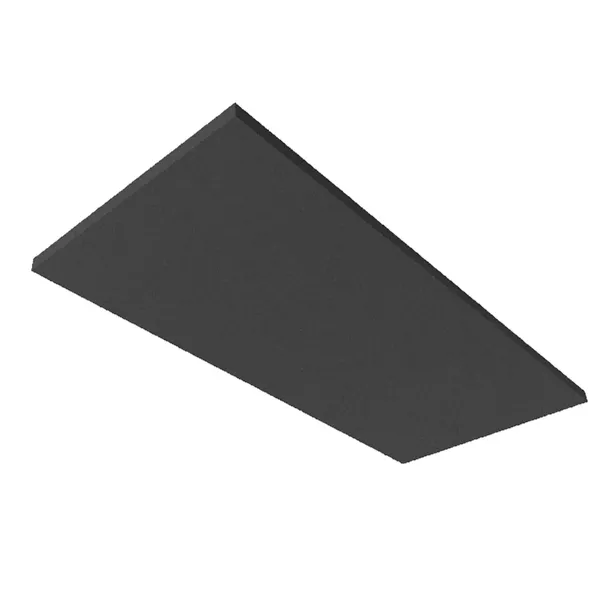 ISOLED Akustikabsorber H25 für Leuchtenrahmen 500 x 1192mm schwarz