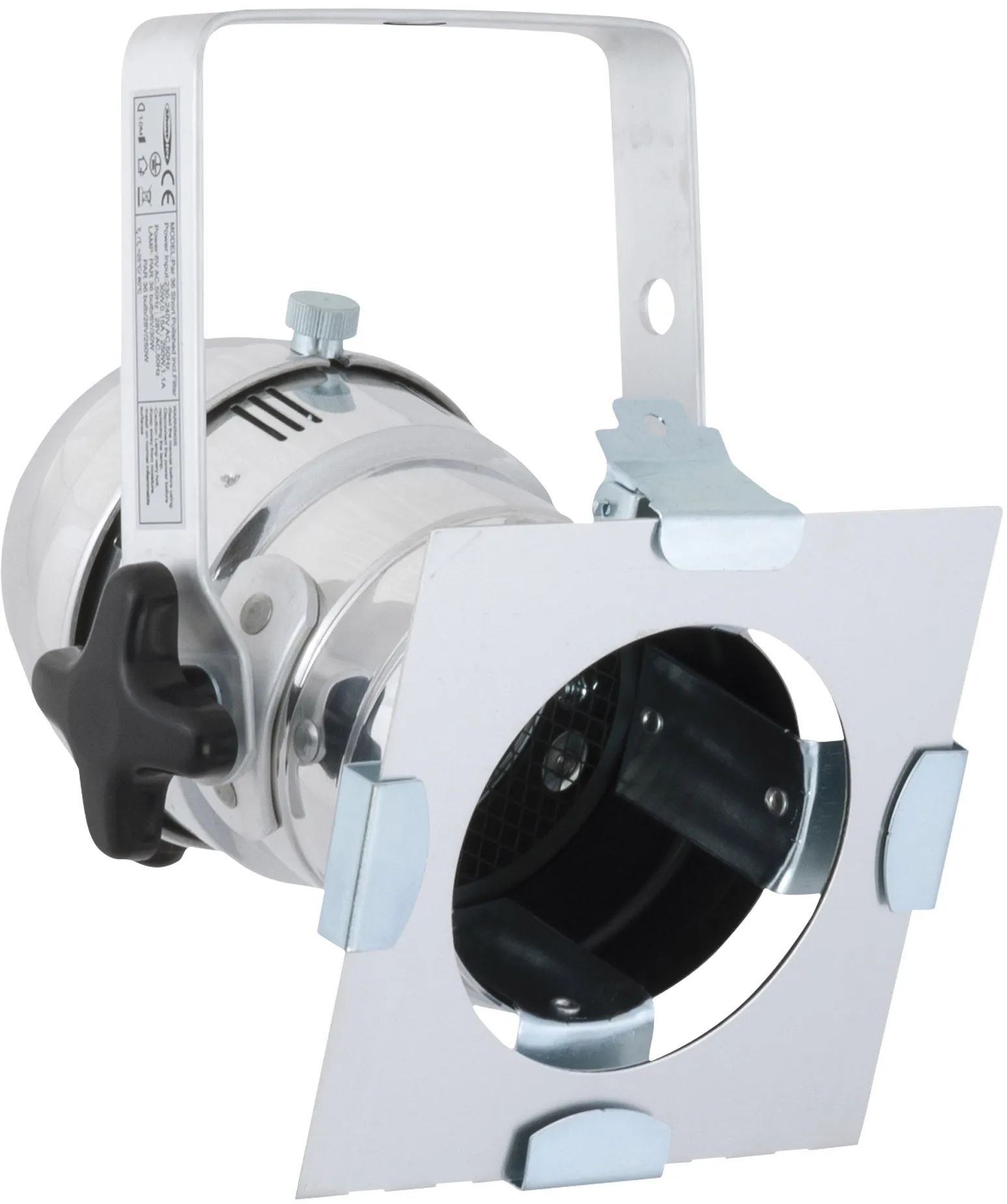 SHOWTEC Parcan 36 Short ohne Schraubfassung, poliert