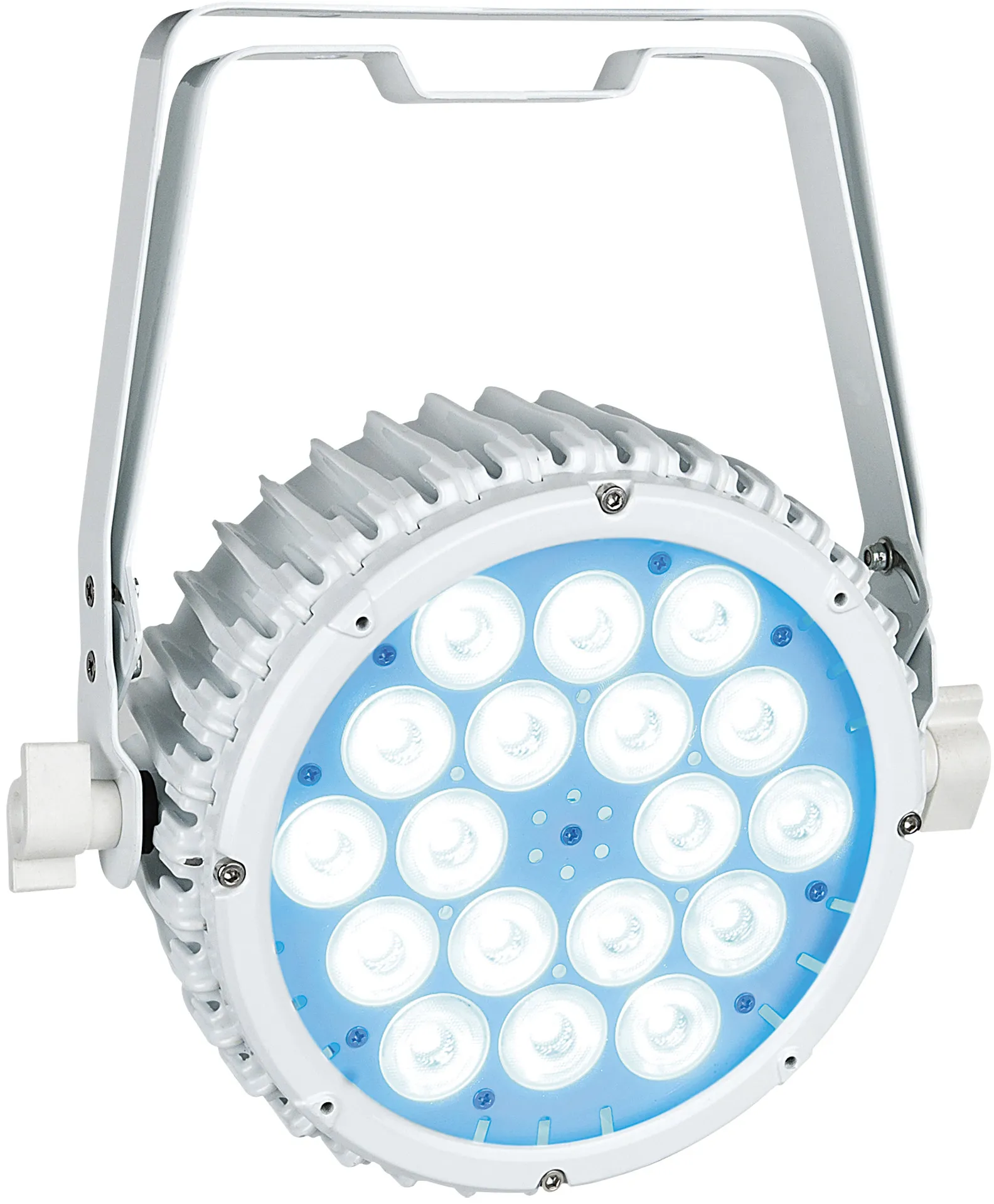 SHOWTEC Compact Par 18 MKII 18x 3 W RGB LED Par - weiß