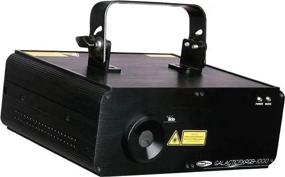 Galactic FX RGB-1000 1000mW RGB Laser with 8 effects