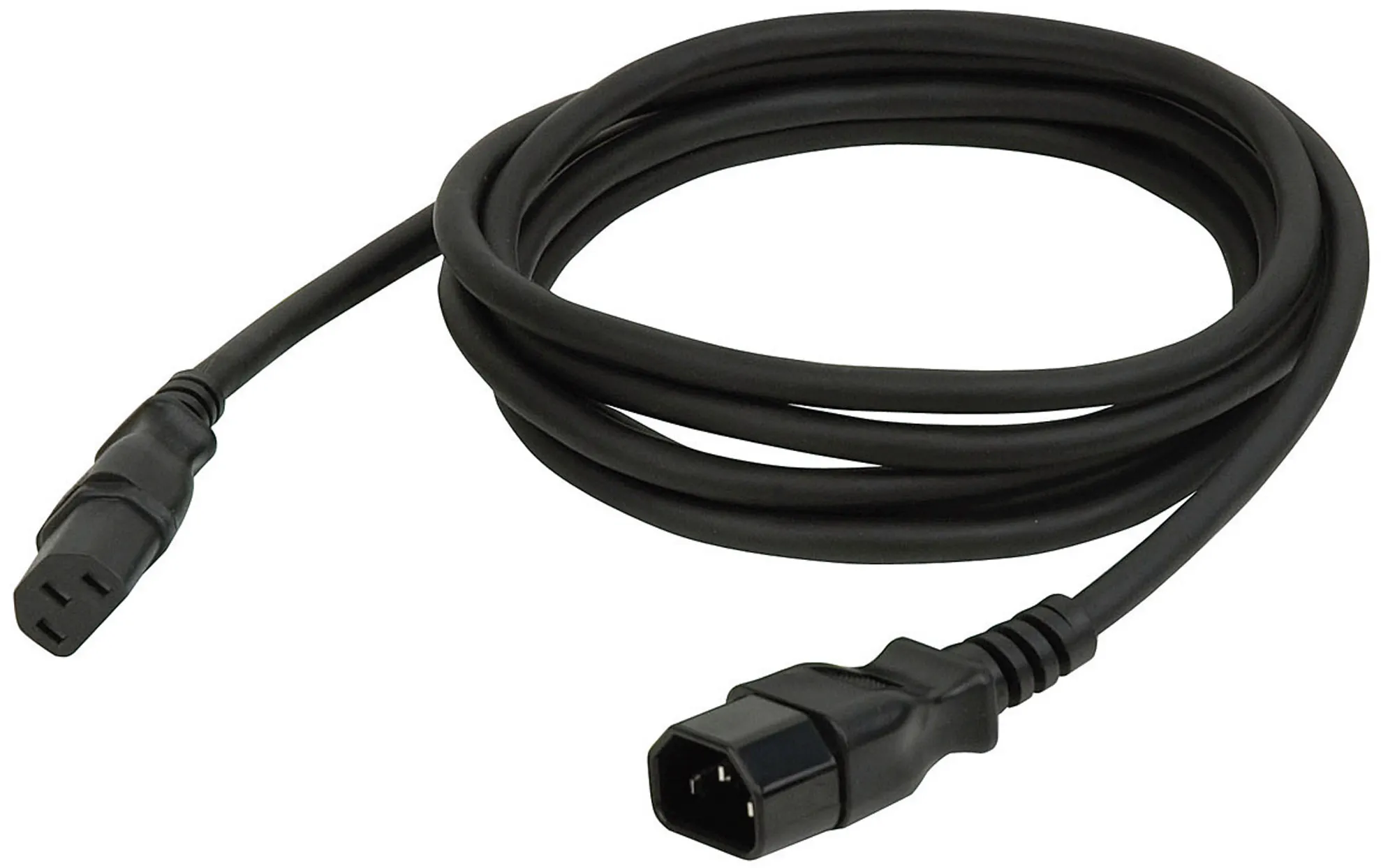DAP-Audio IEC C13 weiblich auf IEC C14 männlich 3x 1,5 mm² 0,75 m