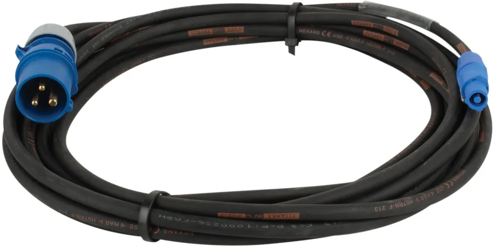 DAP-Audio Netzkabel Neutrik powerCON/CEE 3-polig 16 A 3x 2,5 mm² 10 m