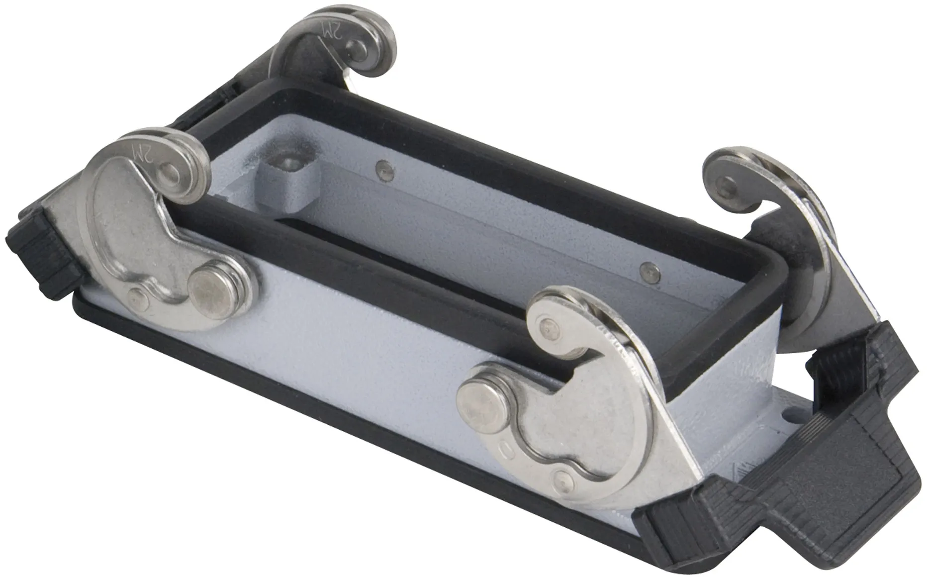 ILME 16/72-poliges Chassis, unten offen, mit Clips, grau