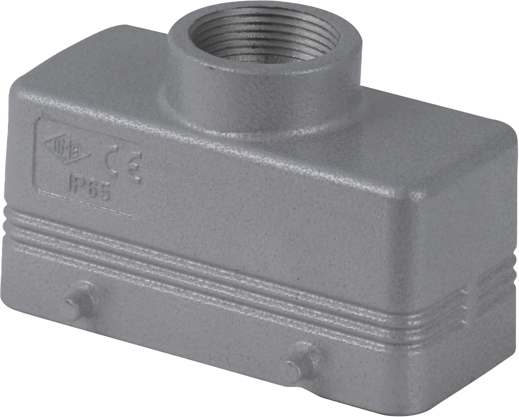 ILME 16/72-polige Kabelabdeckung, oben montiert, PG21, grau