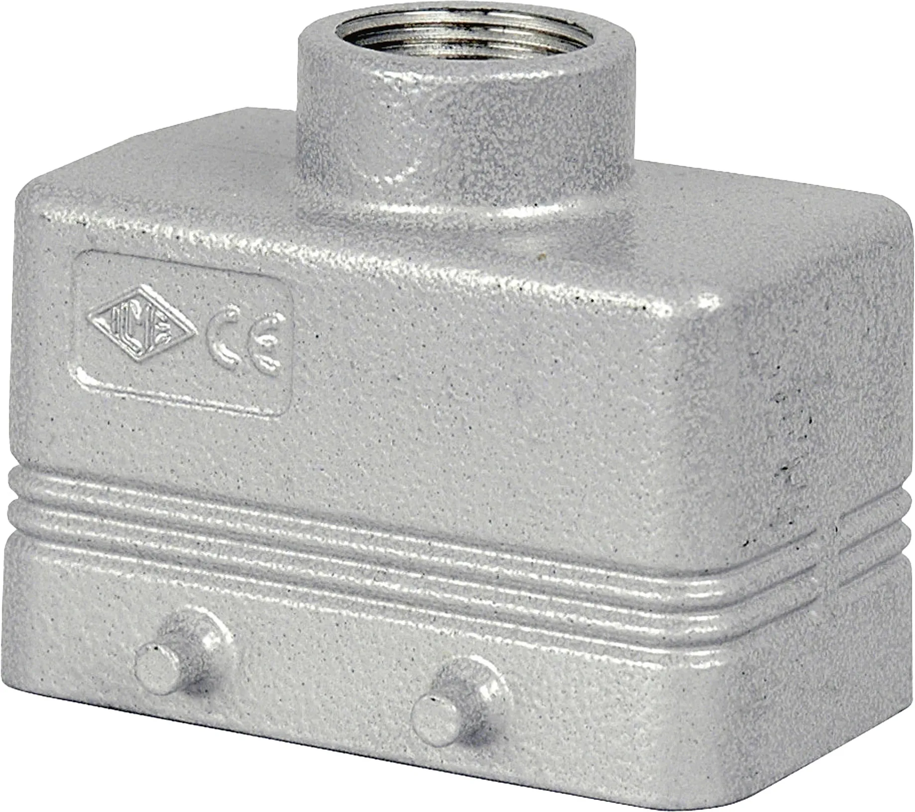 ILME 10P Kabelhaube mit oberem Eingang PG16 Grau