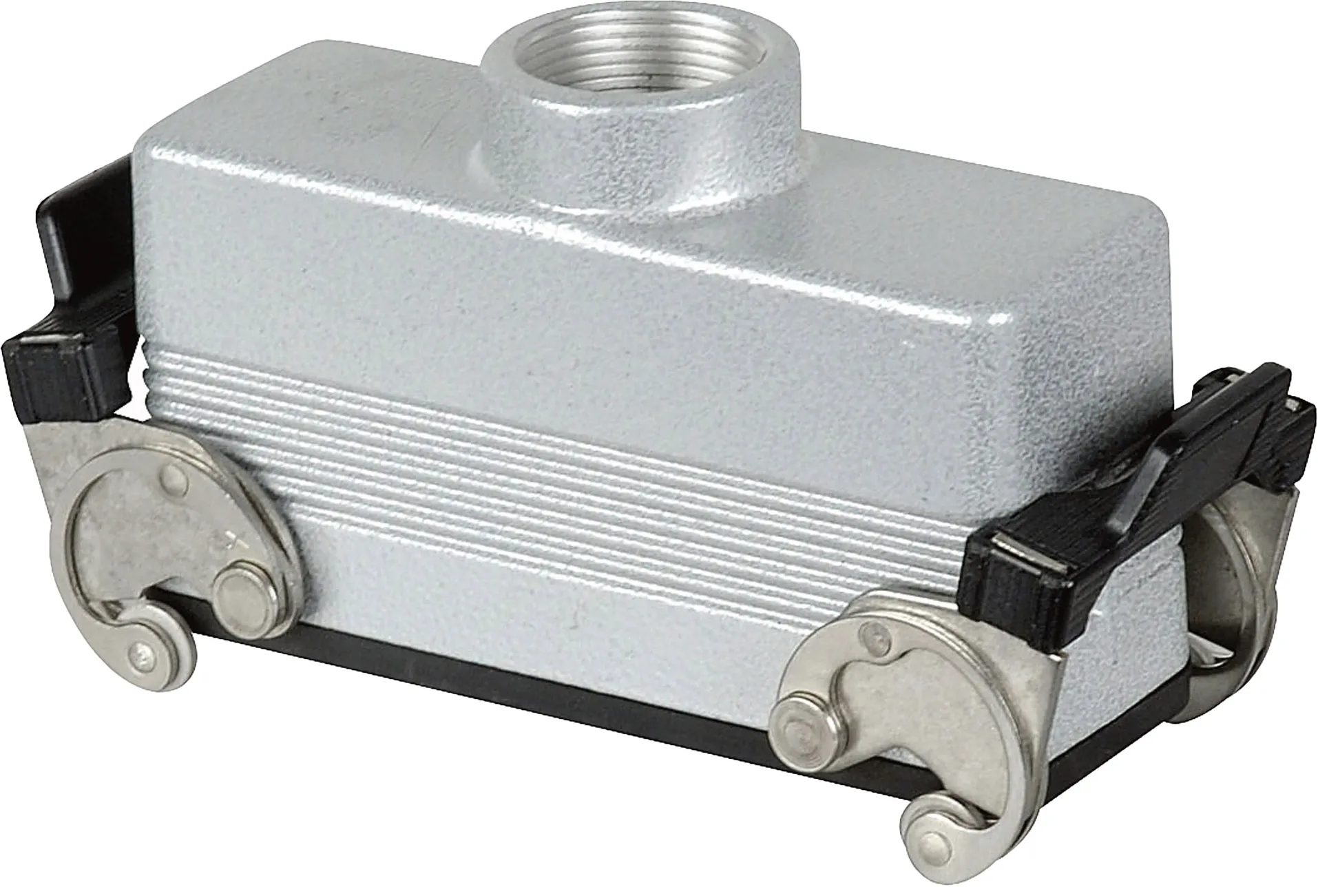 ILME 24P Kabelhaube mit oberem Zugang PG21 grau mit Schränken