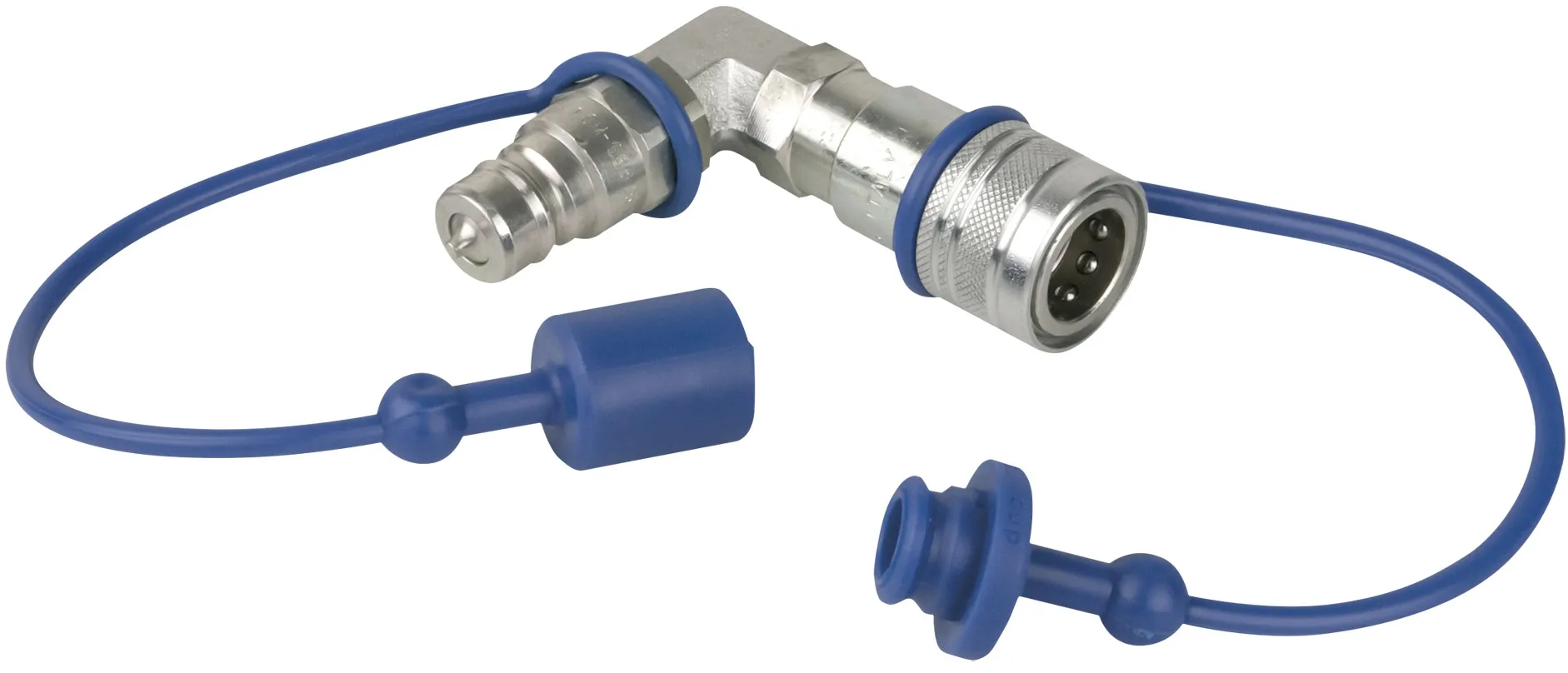 SHOWTEC CO₂ 90° 3/8 Q-Lock-Anschluss Verschlossenes System