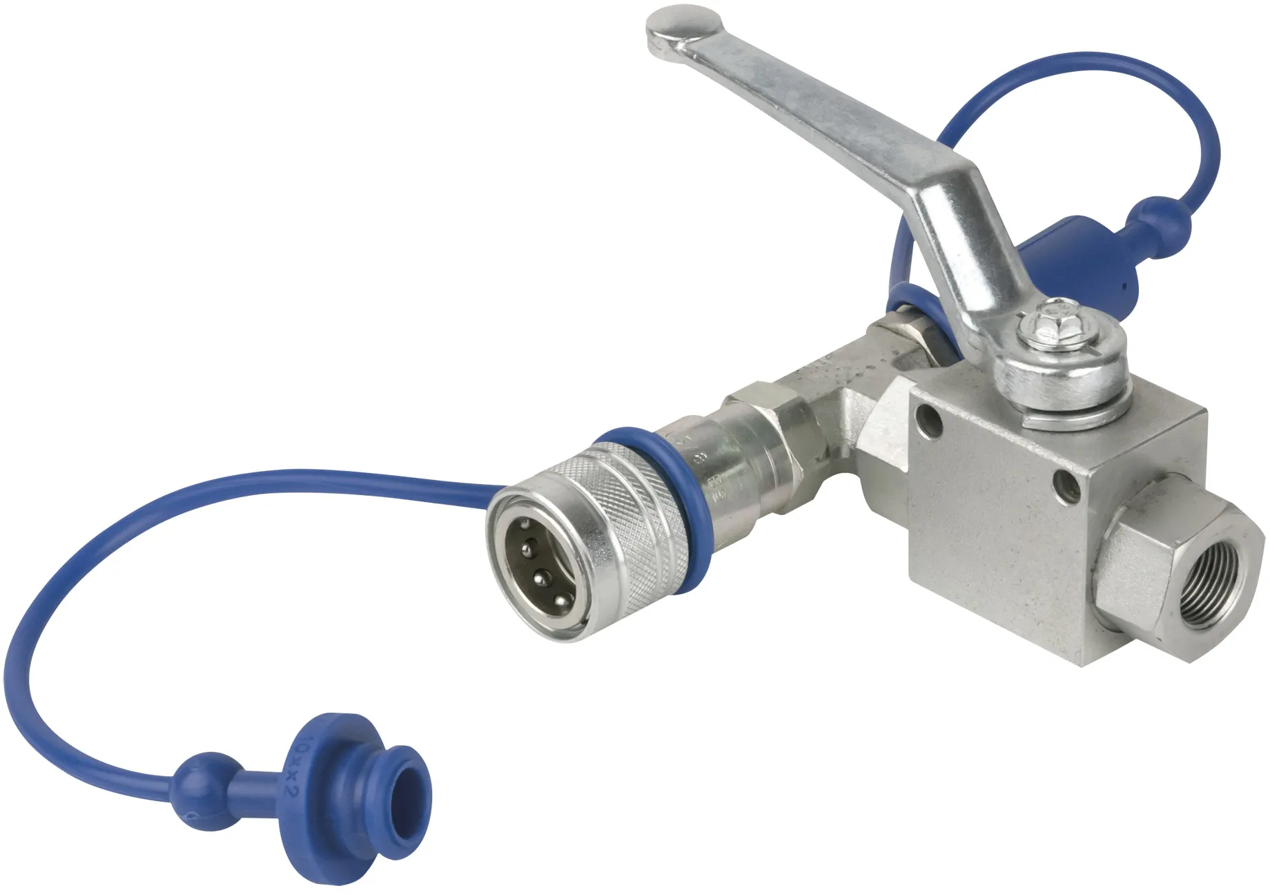 SHOWTEC CO₂ 3/8 Q-Lock-Entlüftungsventil Geschlossenes System