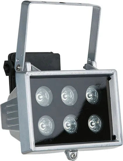 Showtec LED Floodlight 6x 1W, 40° - Gelb
