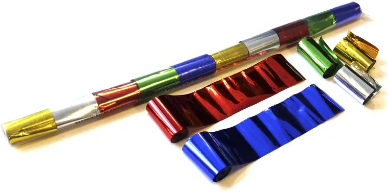 Magic FX Metallic Streamer 10m x 5cm - Bunt