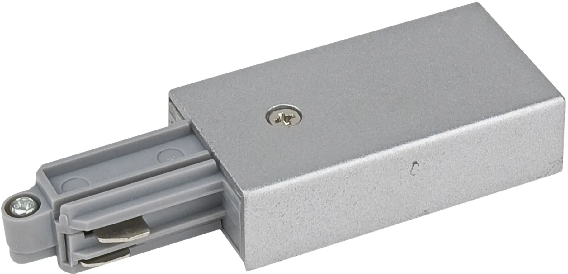 ARTECTA 1-Phasen-Einspeerstecker Silber - RAL9006