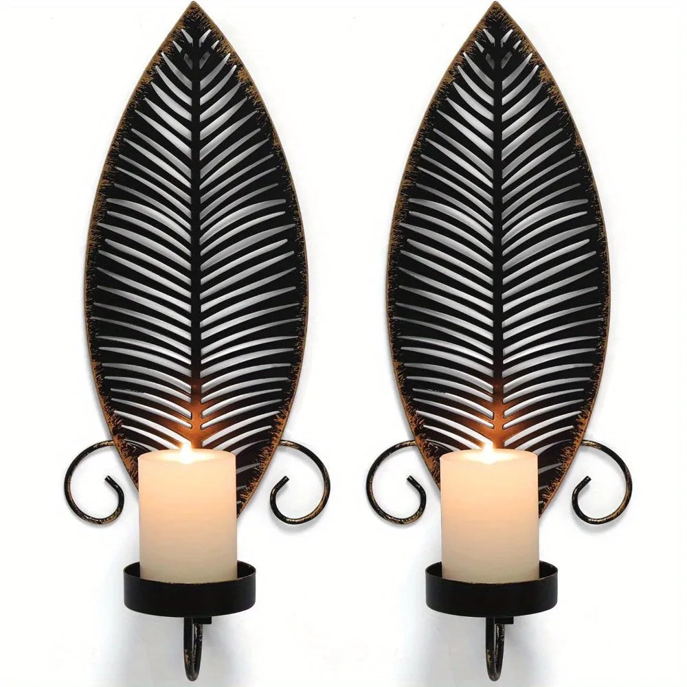 Blattmuster-Wandlampen – Stimmungsvolle Dekoration für jeden Raum