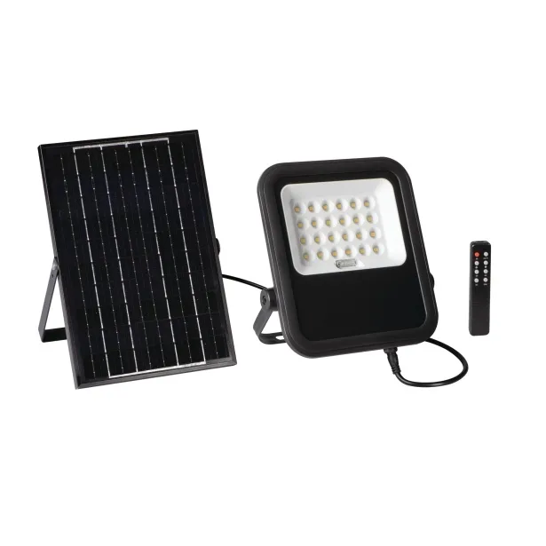 Kanlux solarbetriebener Flutlichtstrahler FL SONE 10W IP65 90° - neutralweiß (4000K)