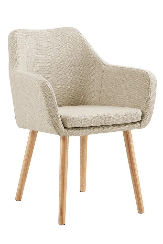 SalesFever Armlehnstuhl Strukturstoff