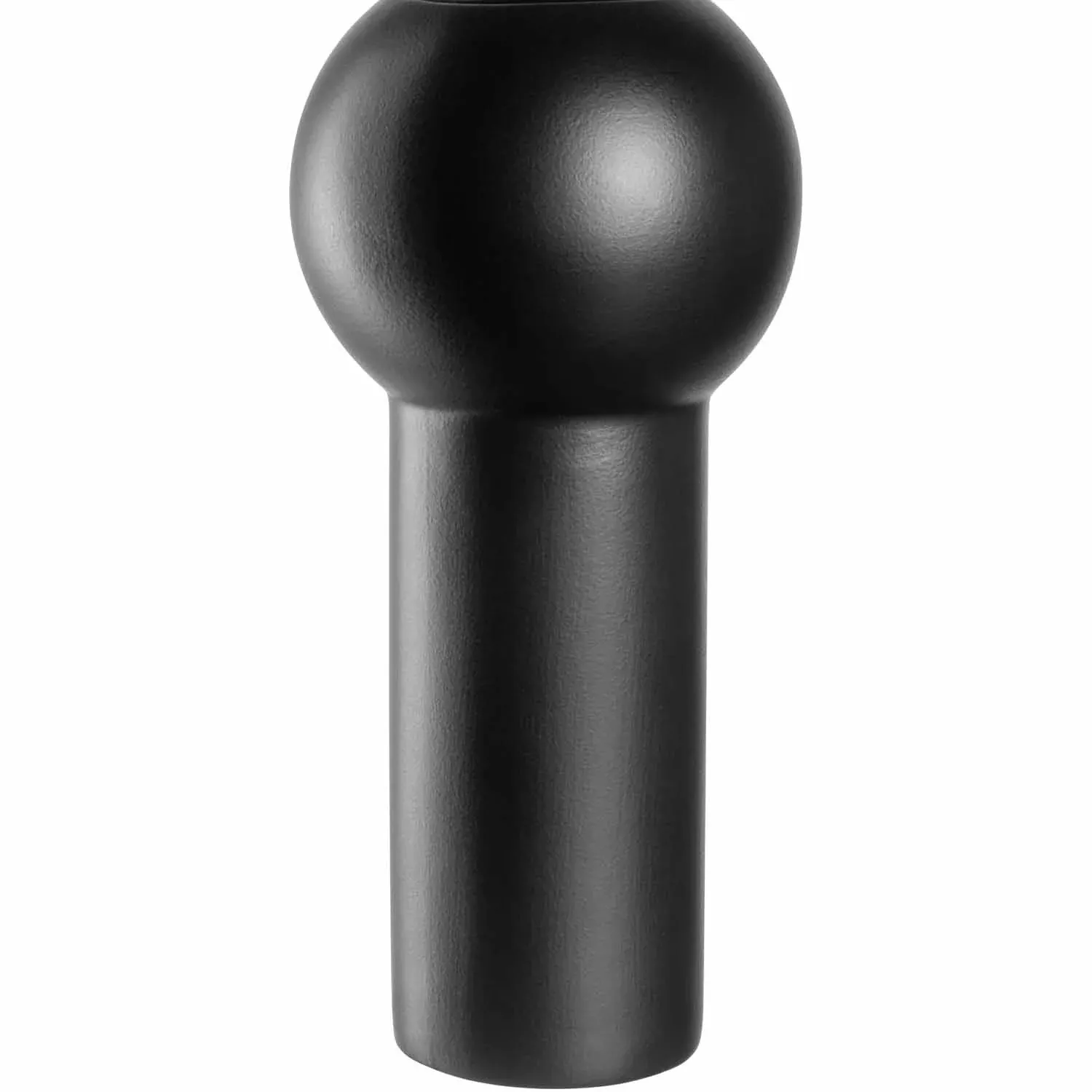 Keramikvase schwarz | 31 cm