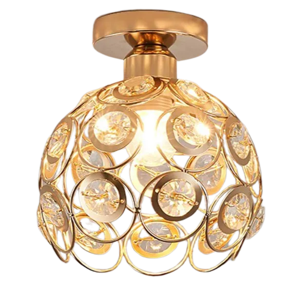 Garduru Gold Luxus Ball Flur Deckenleuchte