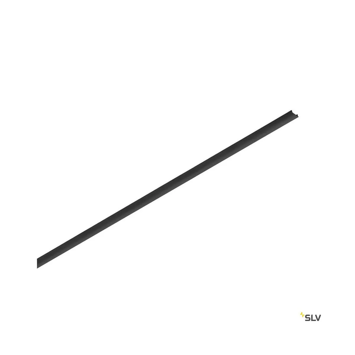 48V TRACK Schienenabdeckung, 20mm für Standardschiene Aufbau, 2m, schwarz