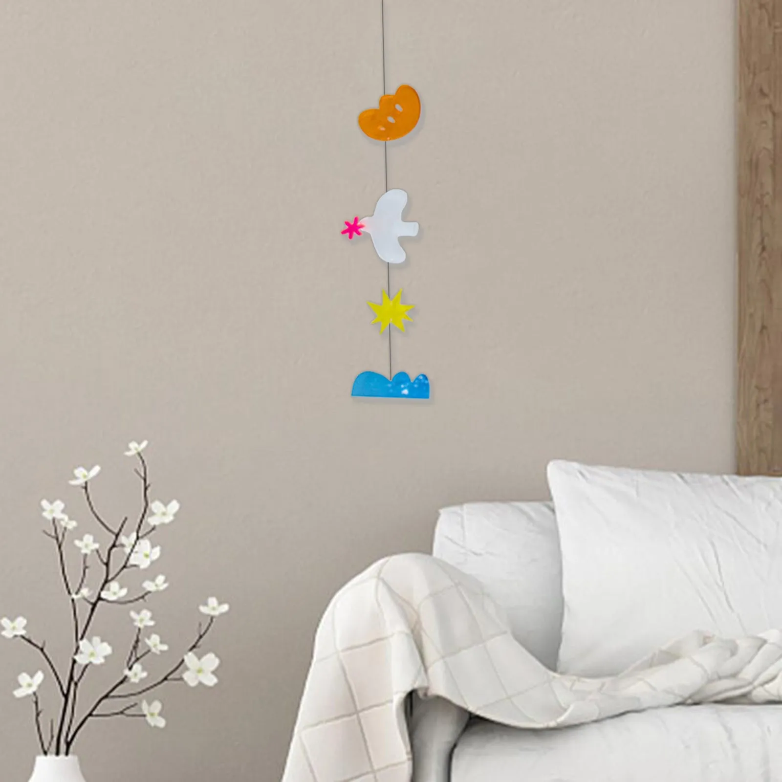 Acryl Traumfänger – Modernes Design in bunten Farben – Kreative Deko