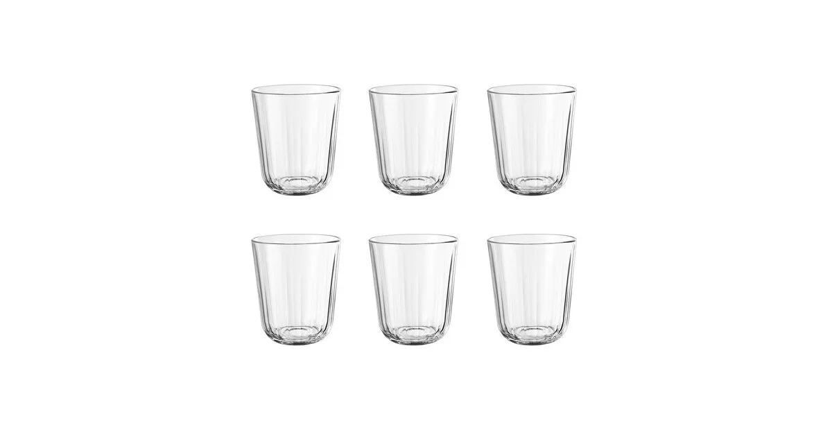 Facetten Glas Set