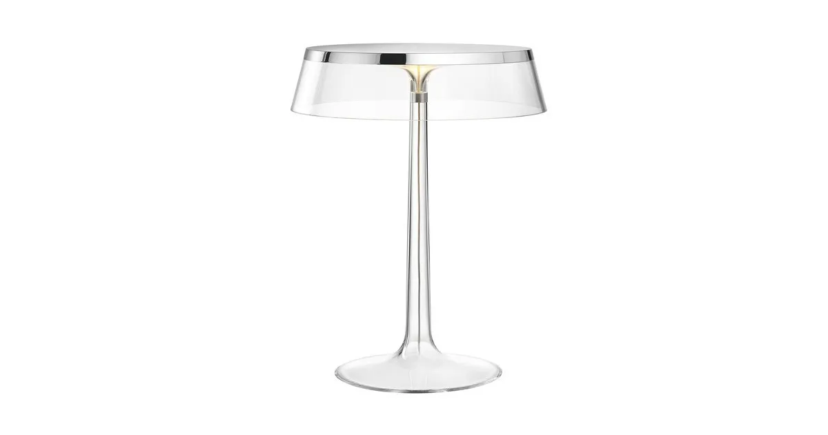 Bon Jour LED Tischleuchte Chrom