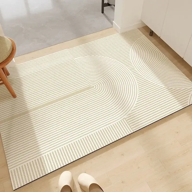 Nordic-Style Tür- und Bodenmatte – Stilvolle Fußmatte für Schlafzimmer, Wohnzimmer und Badezimmer, rutschfeste Eingangsmatte
