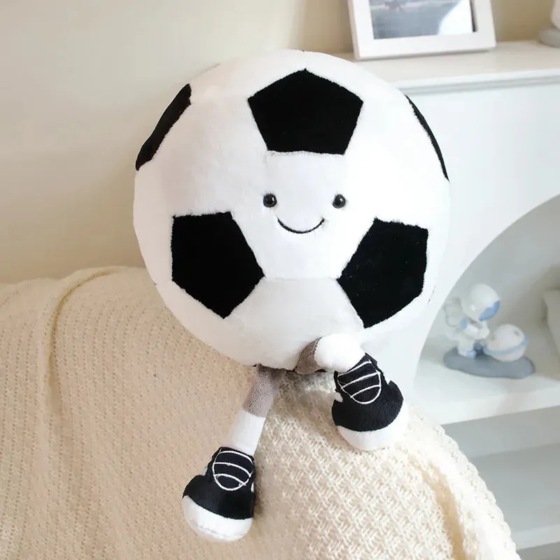 Garduru - Niedliche Fußball-Kuscheltier mit Schuhen für stundenlangen Spielspaß