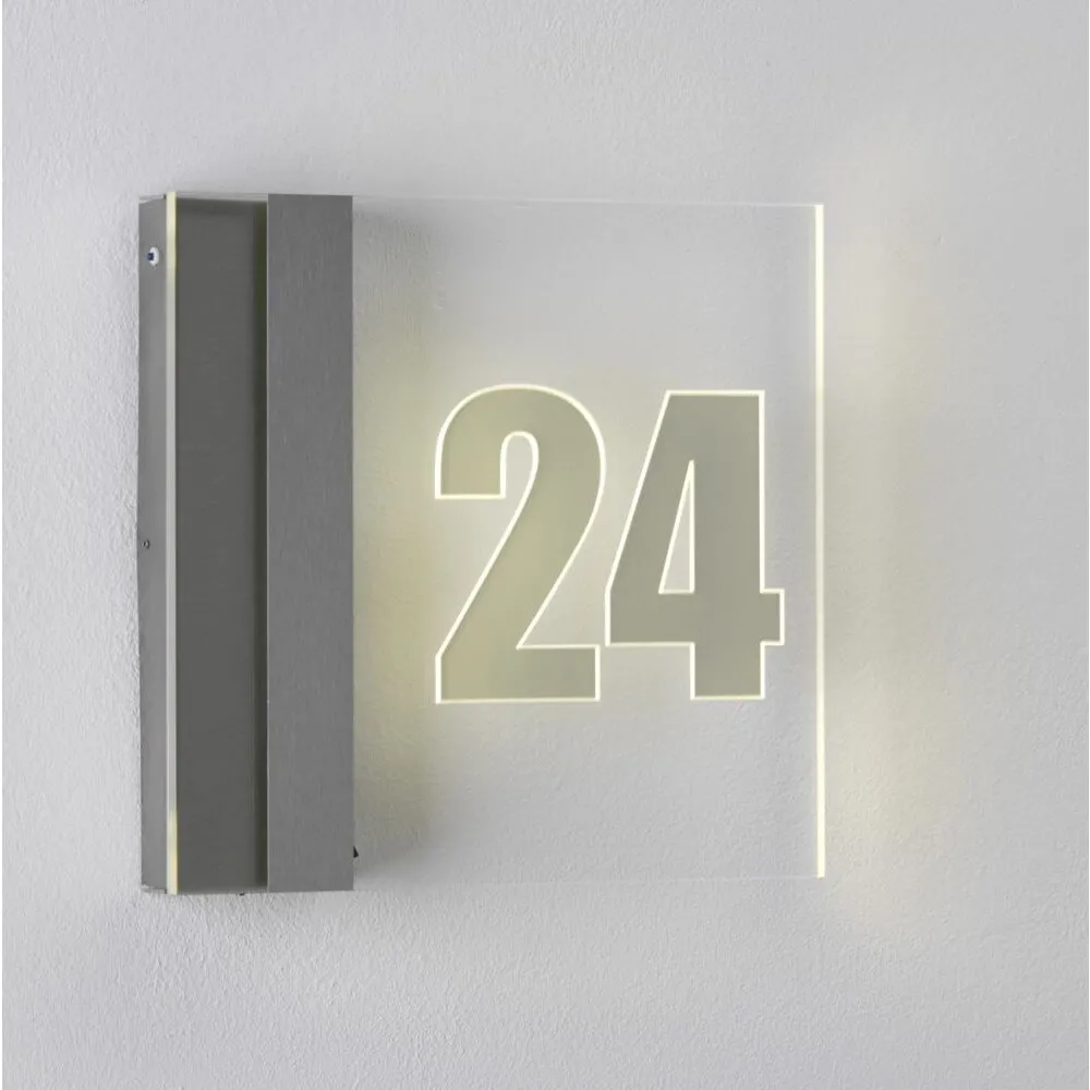 Albert 6006 Hausnummernleuchte LED Edelstahl, 1-flammig