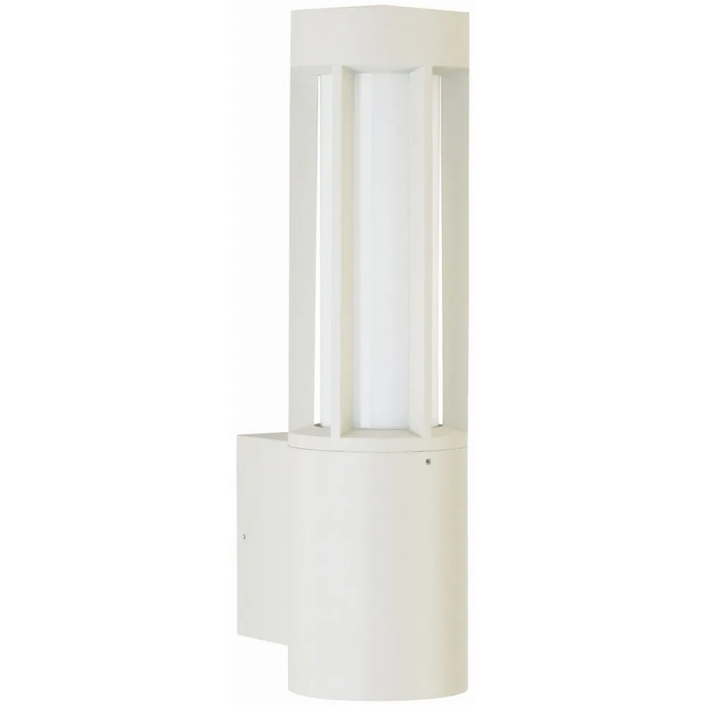 Albert Leuchten 215 Außenwandleuchte Weiß, 1-flammig