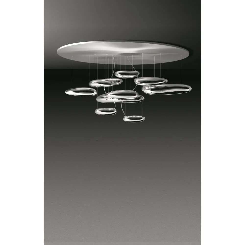 Artemide Mercury Deckenleuchte LED Chrom, 1-flammig